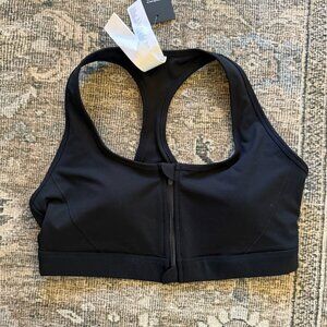 Essential Front Zip Medium Impact Sports Bra